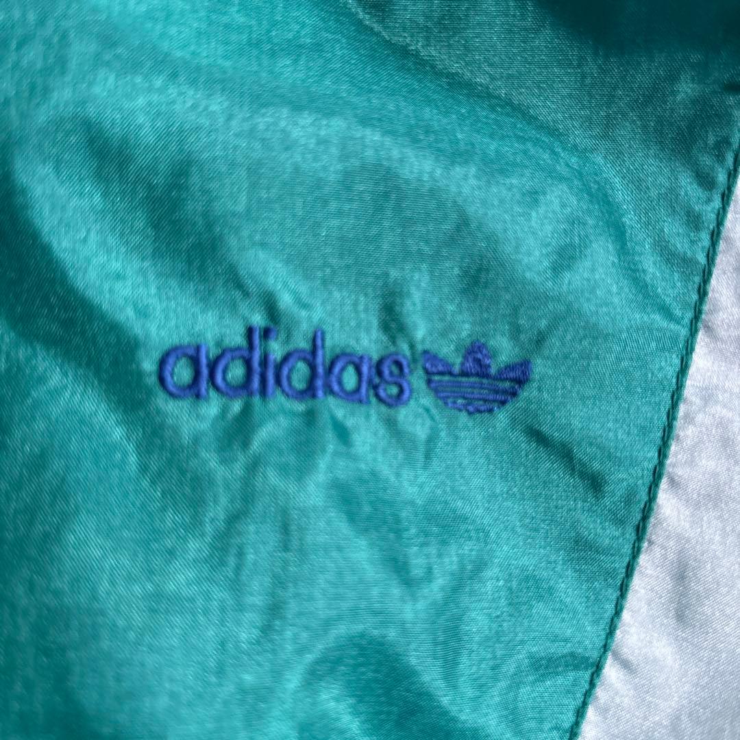 adidas カラーブロックナイロンジャケット 90s アディダス