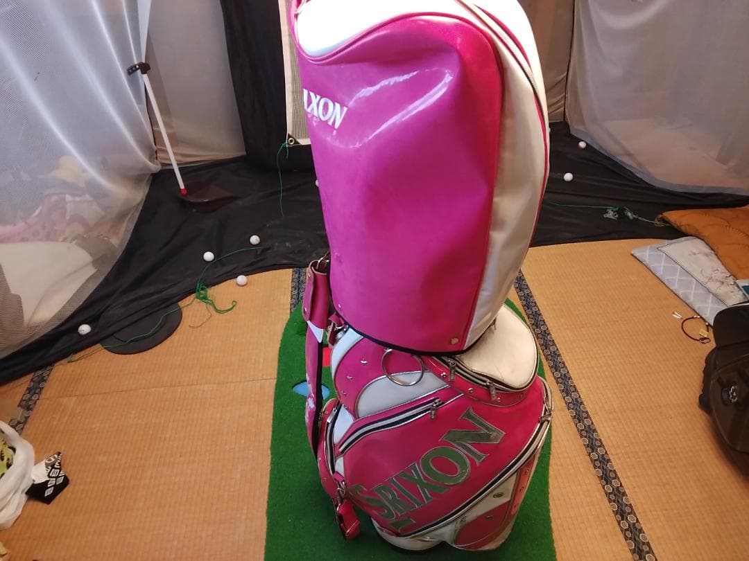 スリクソン　限定キャディーバック　希少品　エナメルピカピカ　星マークビス