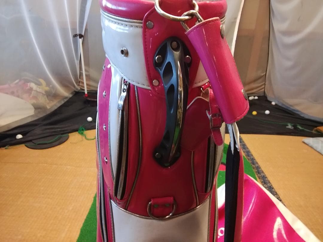 スリクソン　限定キャディーバック　希少品　エナメルピカピカ　星マークビス
