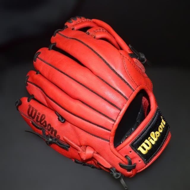 【リペア&型付け済】Wilson 一般 軟式グローブ