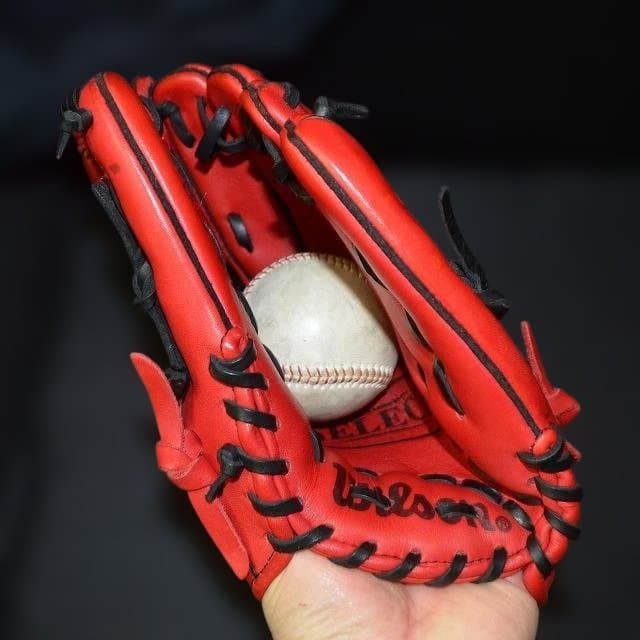 【リペア&型付け済】Wilson 一般 軟式グローブ