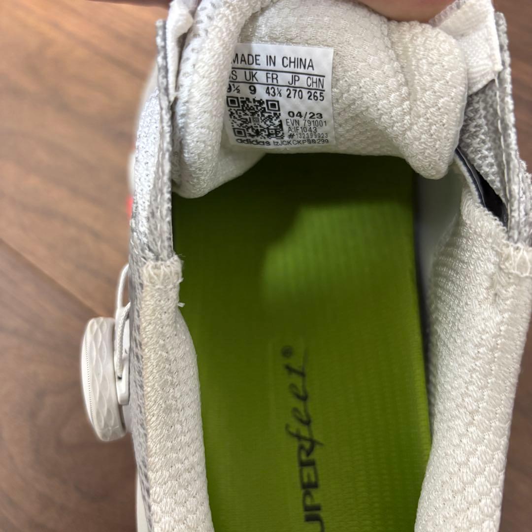adidasコードカオス22BOA スパイクレス ゴルフシューズ27.0cm