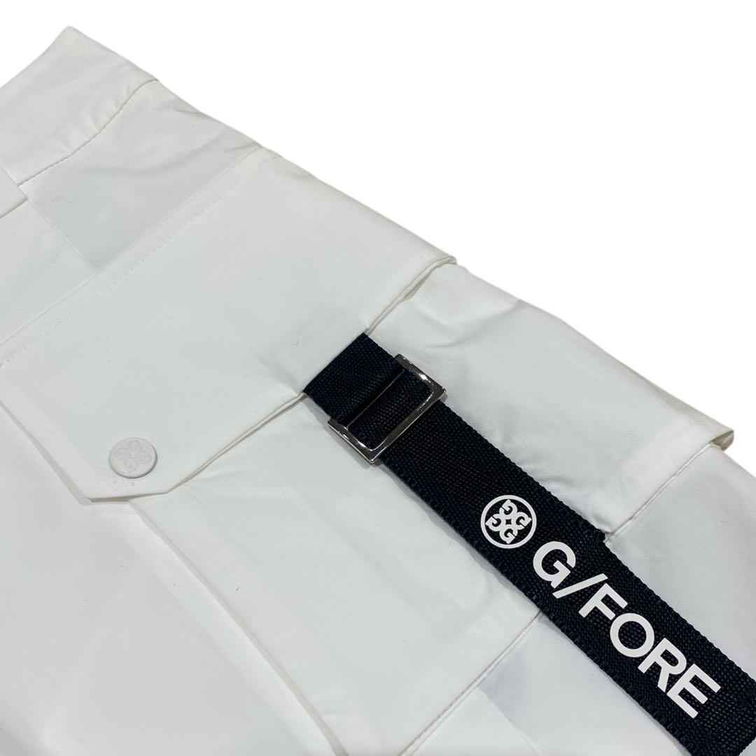 【訳アリ☆未使用】定価6.1万G/FOREゴルフスカート インナーパンツ付き 白