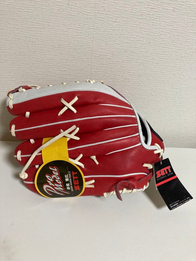 赤星モデル　日本製　ZETT PRO MODEL 軟式グローブ