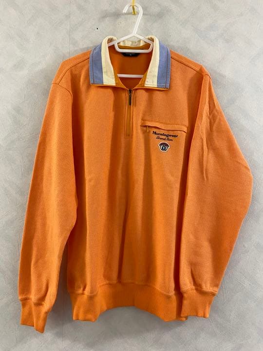 美品 Munsingwear ハーフジップトレーナー M ゴルフ トレーナー