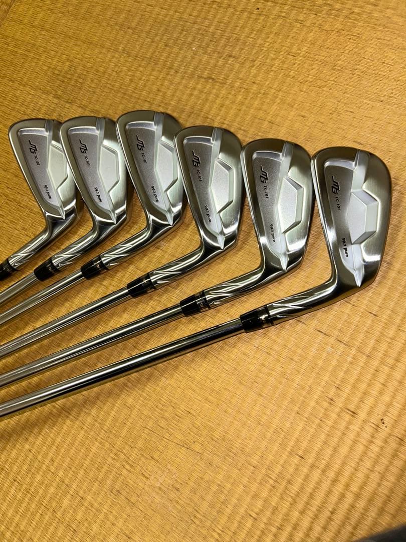 美品！三浦技研　ミウラTC101 限定　純鉄アイアンセット 6本セット
