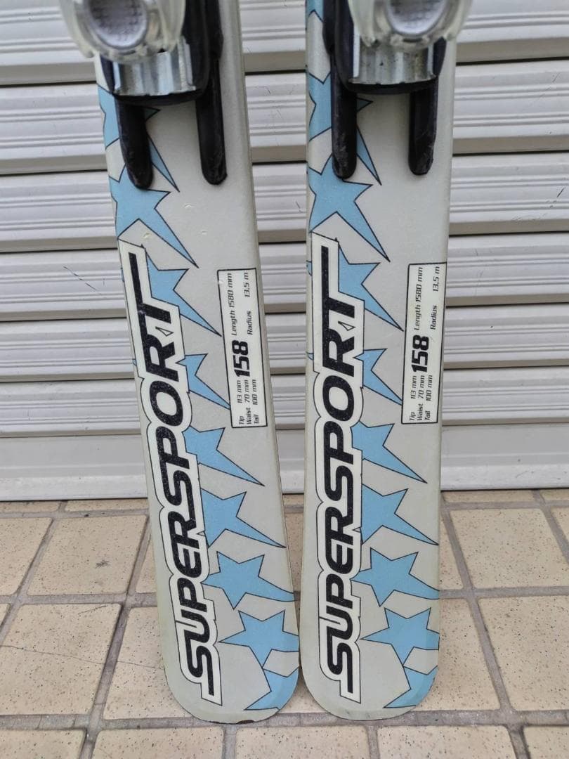 Volkl SUPERSPORT 158cm スキー板/ビンディング付き！