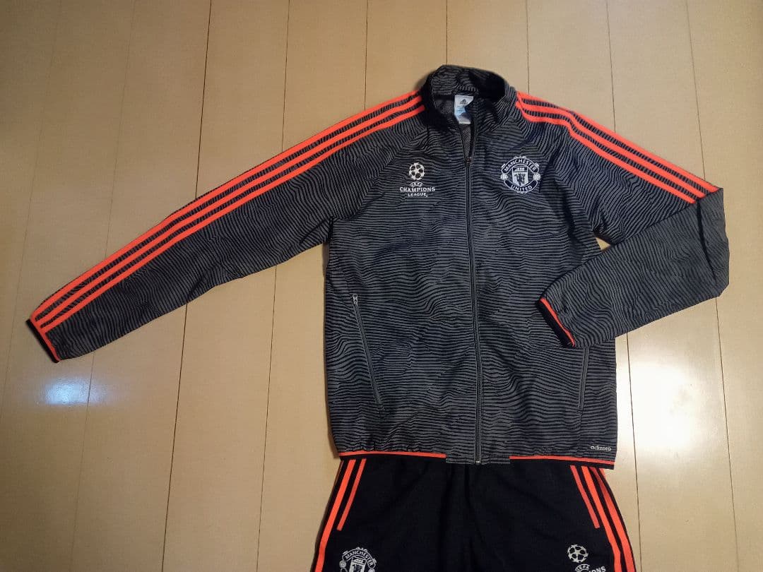 50新品未使用【adidas×UEFA】マンチェスターユナイテッドコラボジャージ