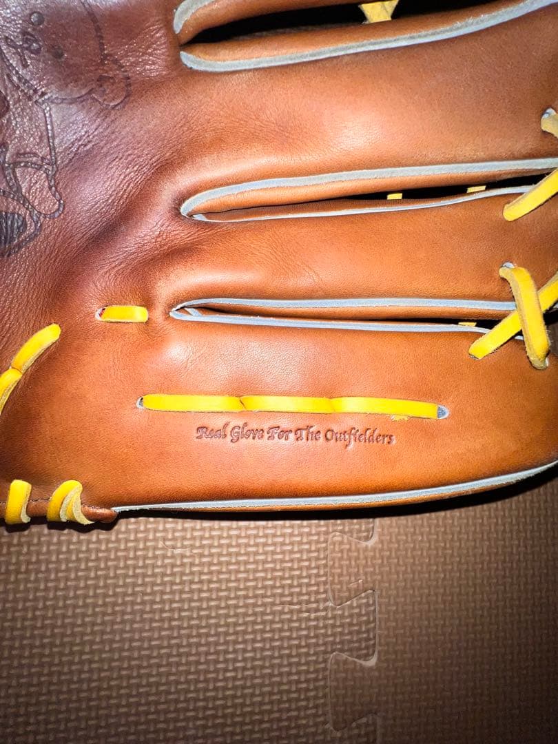 R*4様 [美品]Wilson(ウィルソン) 硬式グローブ　外野手用　ベア