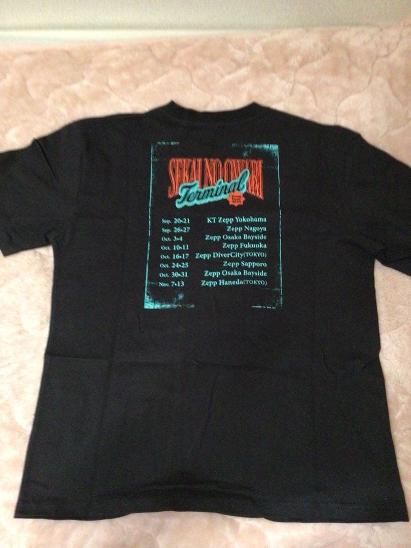 Chocolate 　セカオワ TerminalツアーTシャツ　Mサイズ