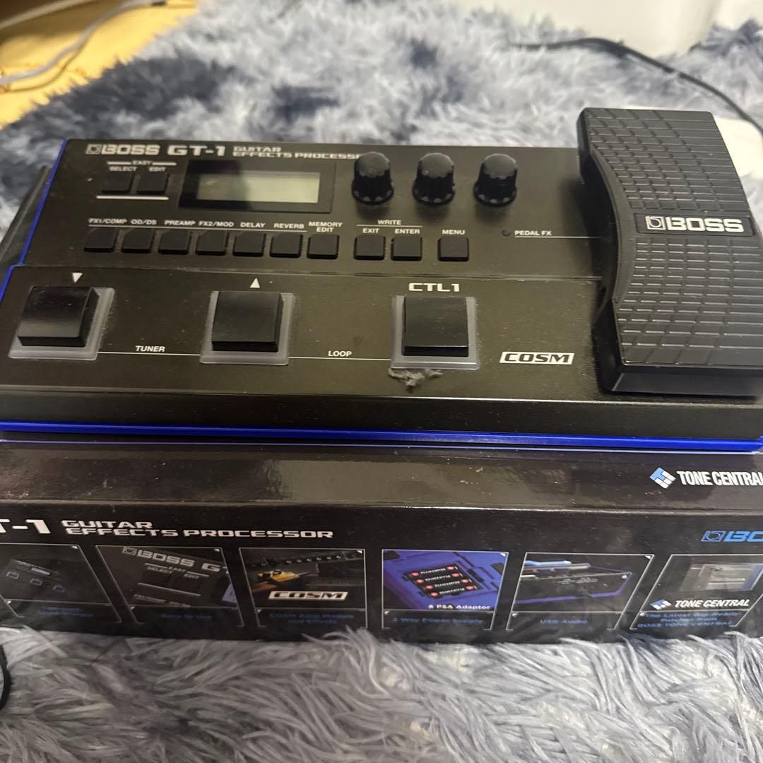 BOSS GT-1 ギターエフェクター acケーブル付き