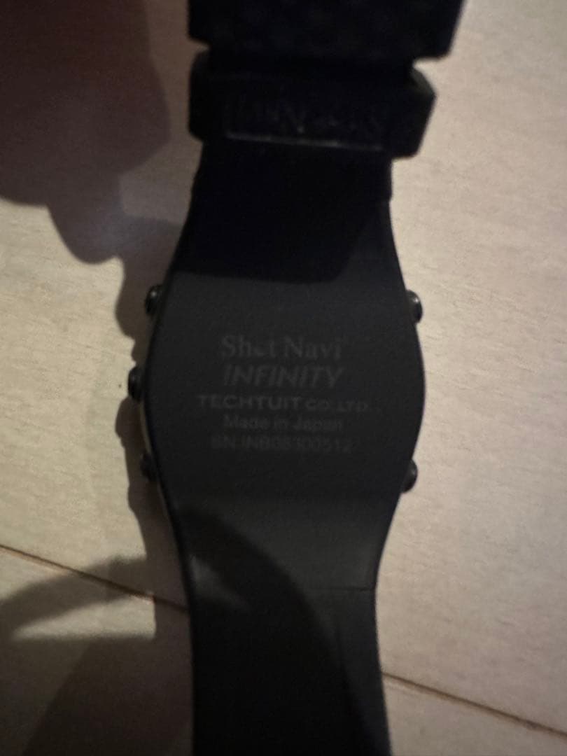 Shot Navi INFINITY ブラック活動量計本体