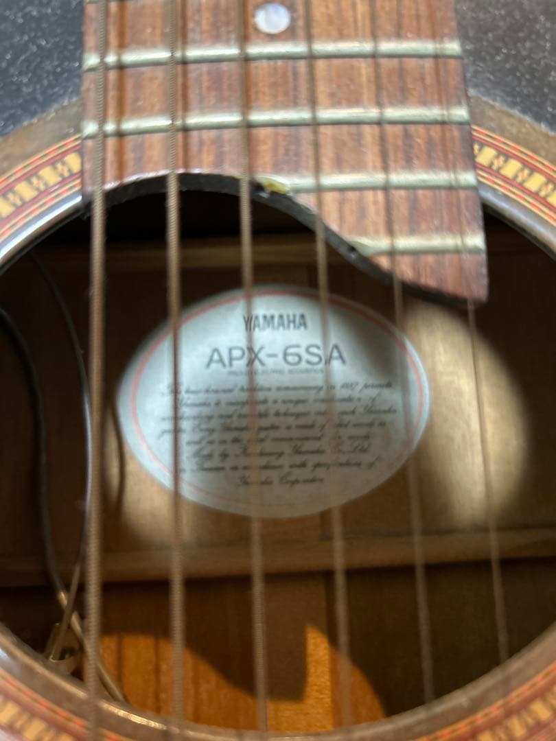 APX6SA ヤマハビンテージギター