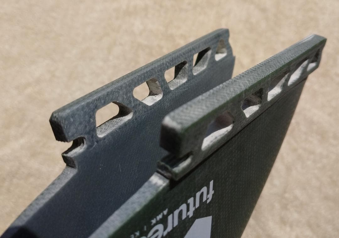 futures アルメリック　Twin Keel Fin 美品　ケース付属