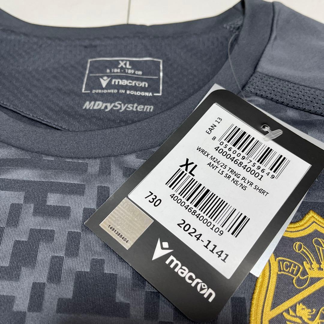 macron レクサム 長袖 トレーニングウェア XLサイズ ユニフォーム