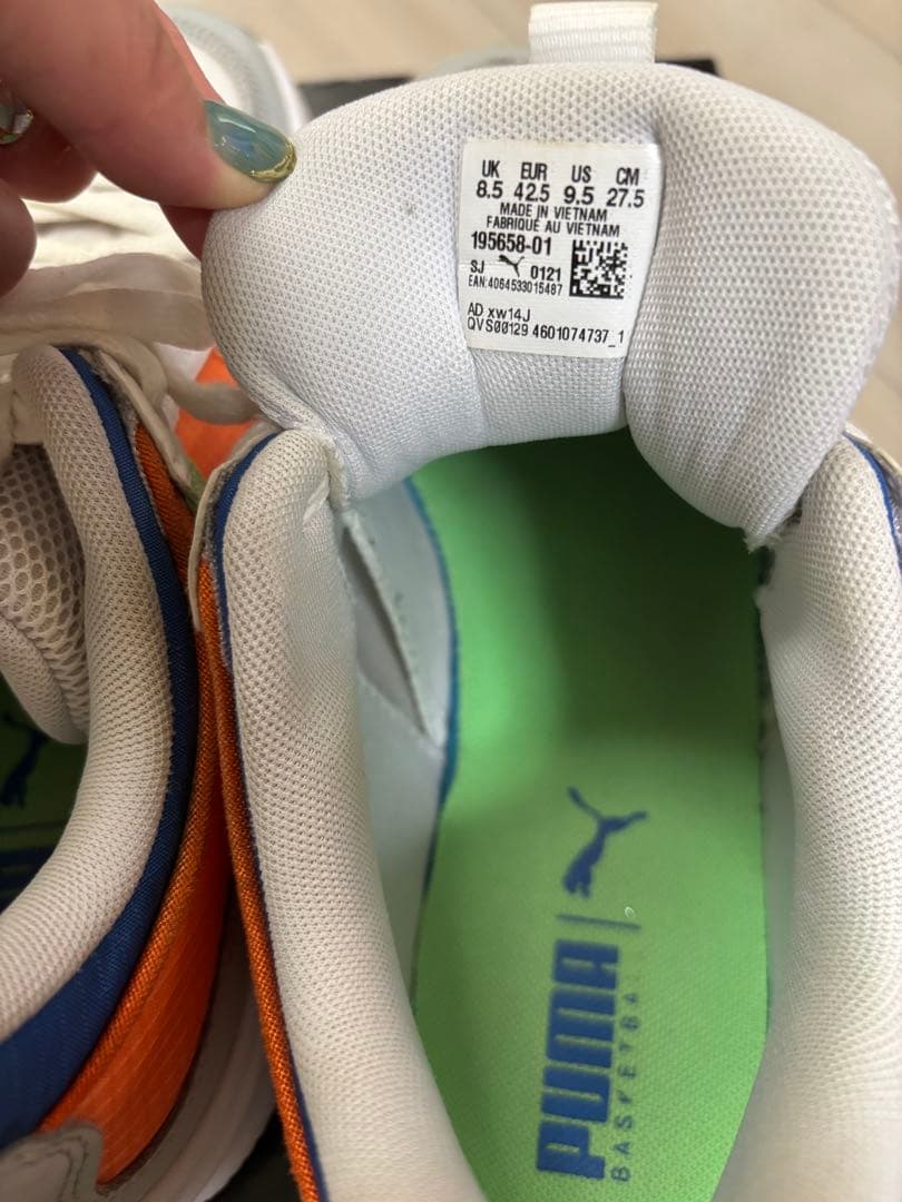 【値下げ！】PUMA メンズ コートライダー ツーフォールド　27.5cm