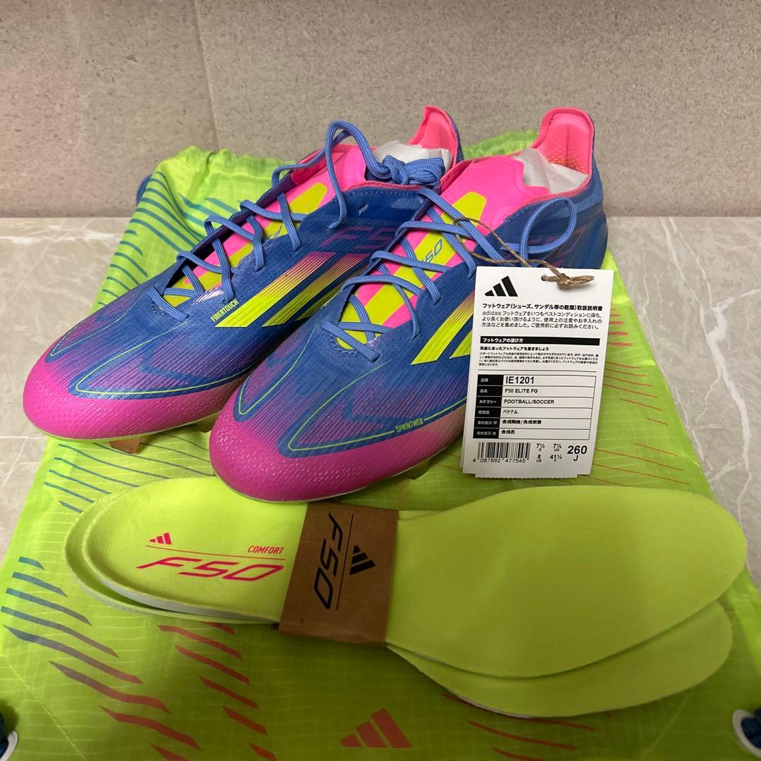 F50 ELITE FG / 天然芝用　アディダス