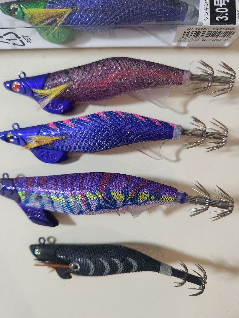 ティップランエギ7本まとめ売り