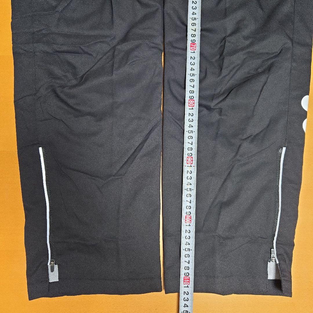 新品　YONEX　ユニ　裏地付ウィンドウォーマーパンツ　XO　黒　80087