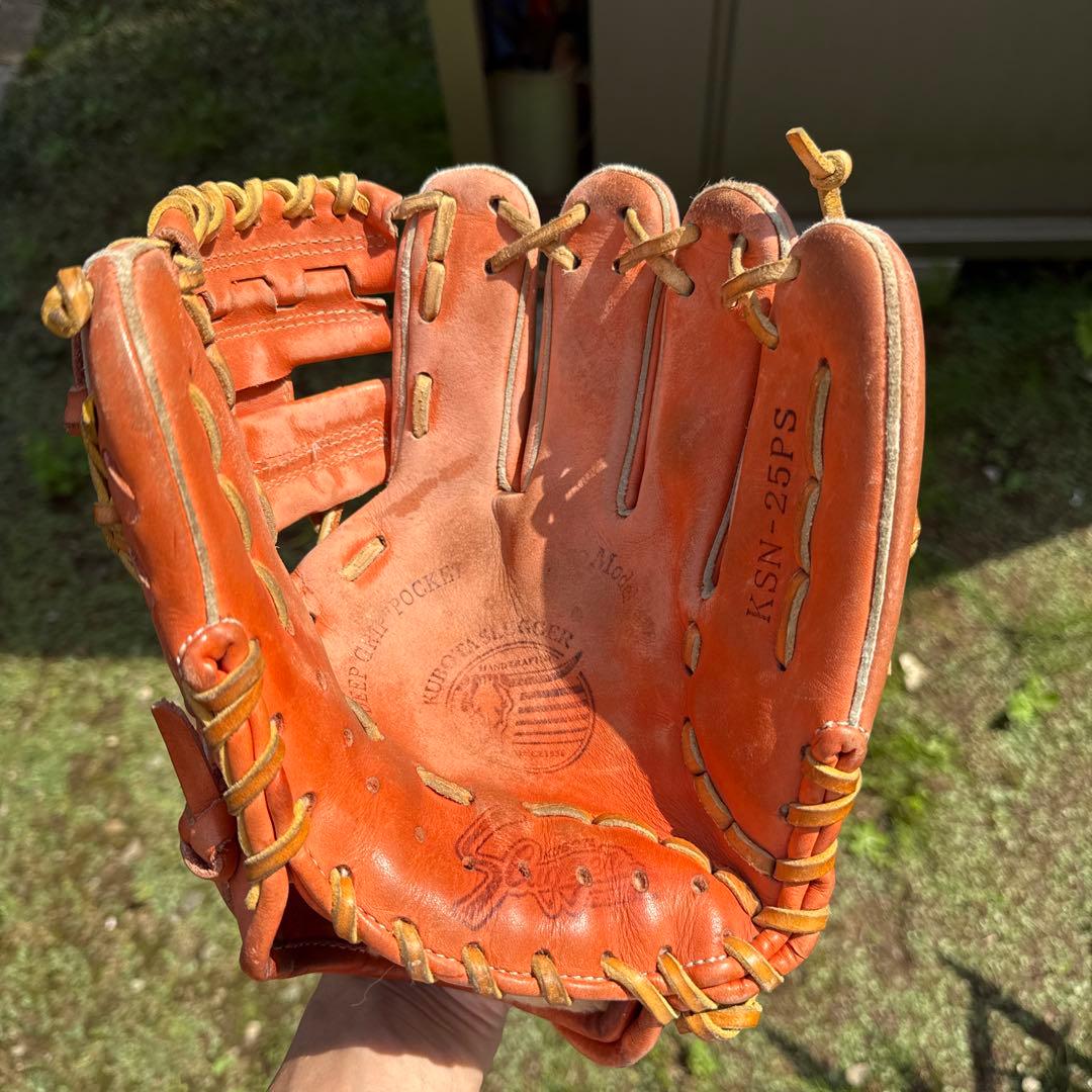 Slugger KSN-25PS 軟式グローブ オレンジ
