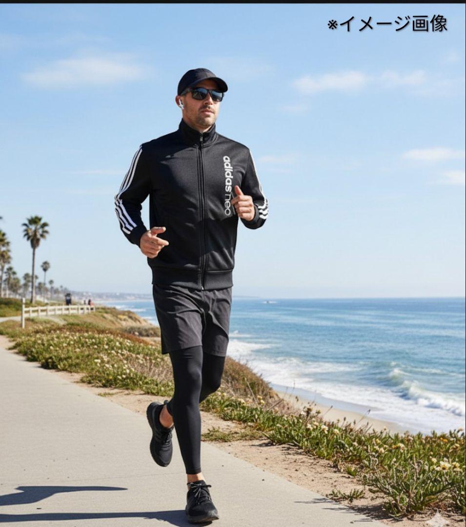 【adidas neo 】アディダスネオ トラックジャケット ジャージ 　L　黒