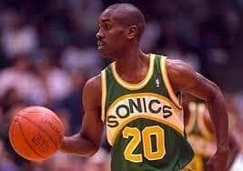 【新品】 NBA　SONICS ゲイリー・ペイトン　ニックス　ユニフォーム