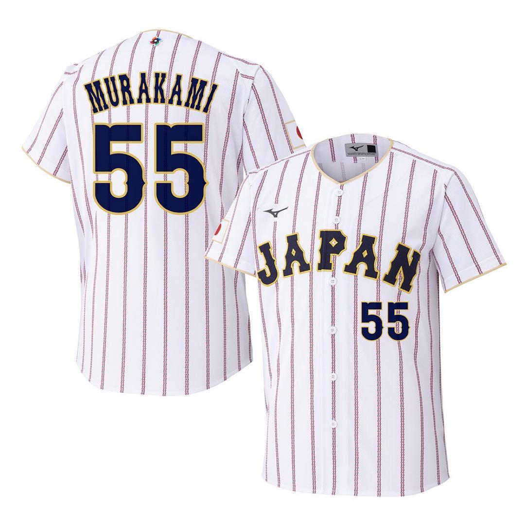【新品 正規品】 L 村上宗隆 ホーム レプリカユニフォーム WBC 2026