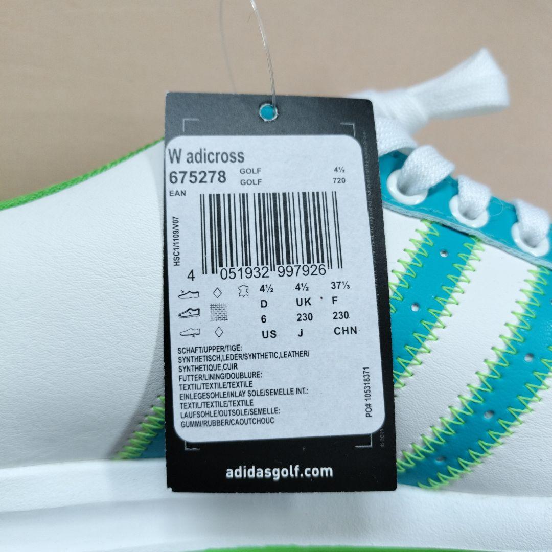 【新品・未使用】adidas ゴルフシューズ　W adicross 675278