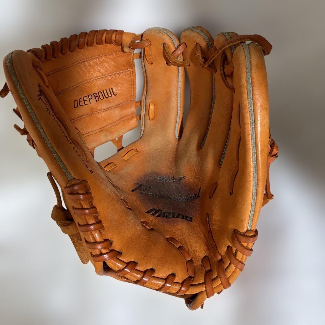 Mizuno 軟式グローブ ブラウン