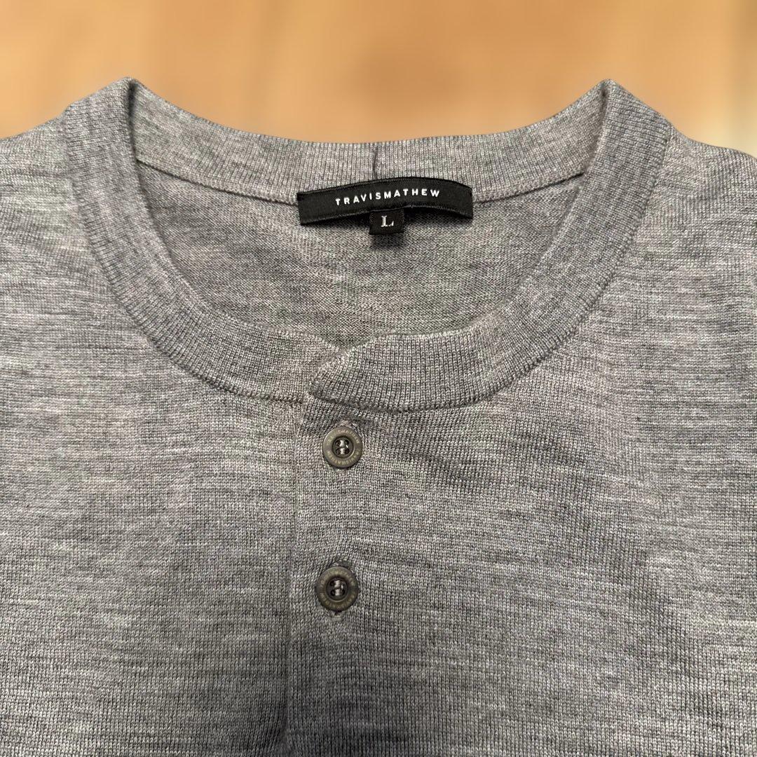 Travis Mathew ゴルフセーターL グレー　+ベスト