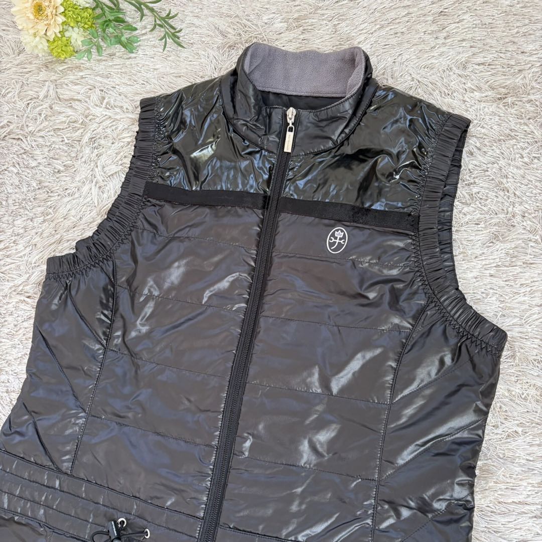 美品✨CASTELBAJAC ゴルフウェア ノースリーブワンピース 黒 44