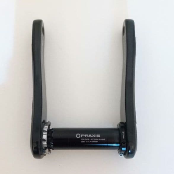 (美品)PRAXIS DOON CARBONロード用クランクアーム165mm