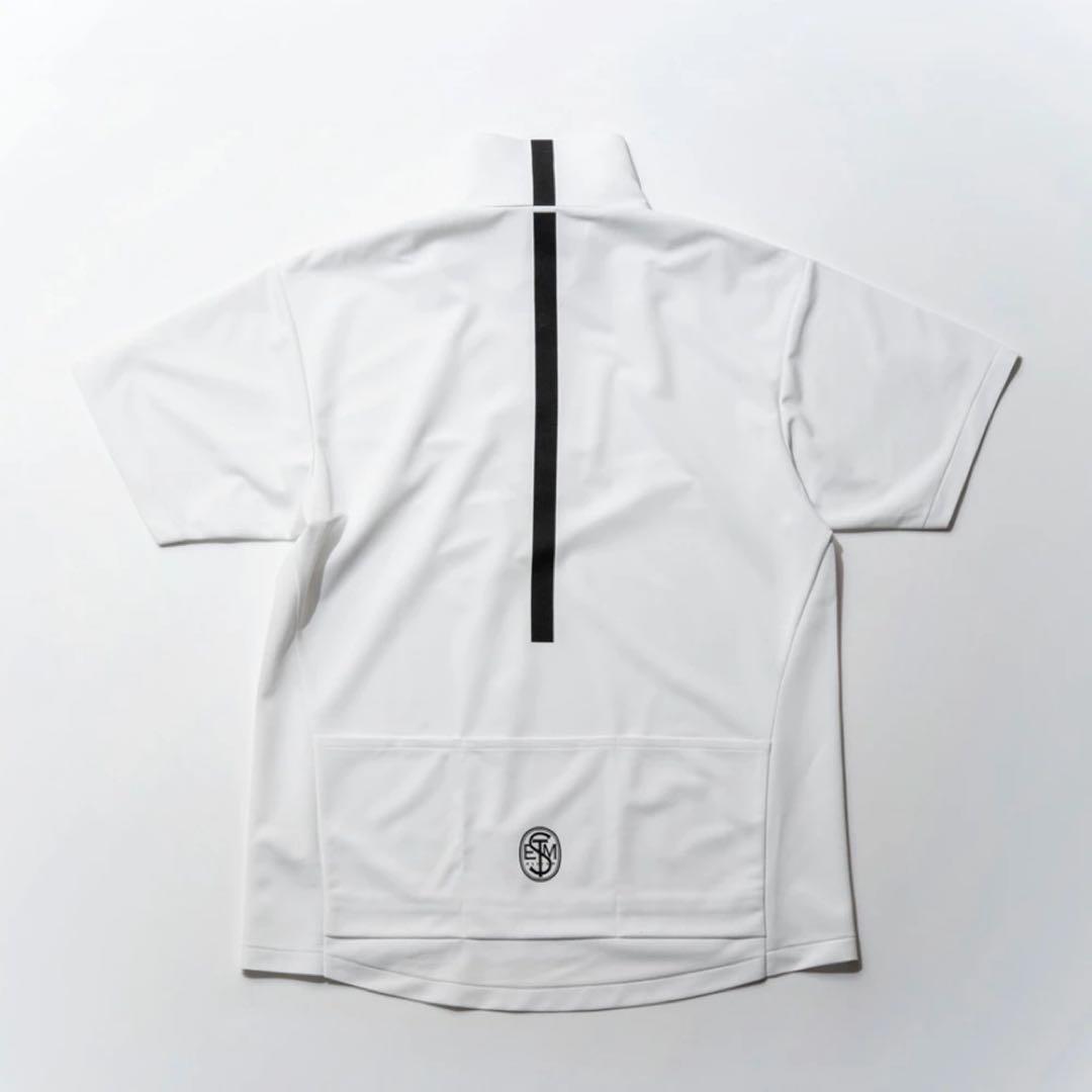 Mサイズ| ステムデザイン ハーフジップアップポロジャージ 定価11500円