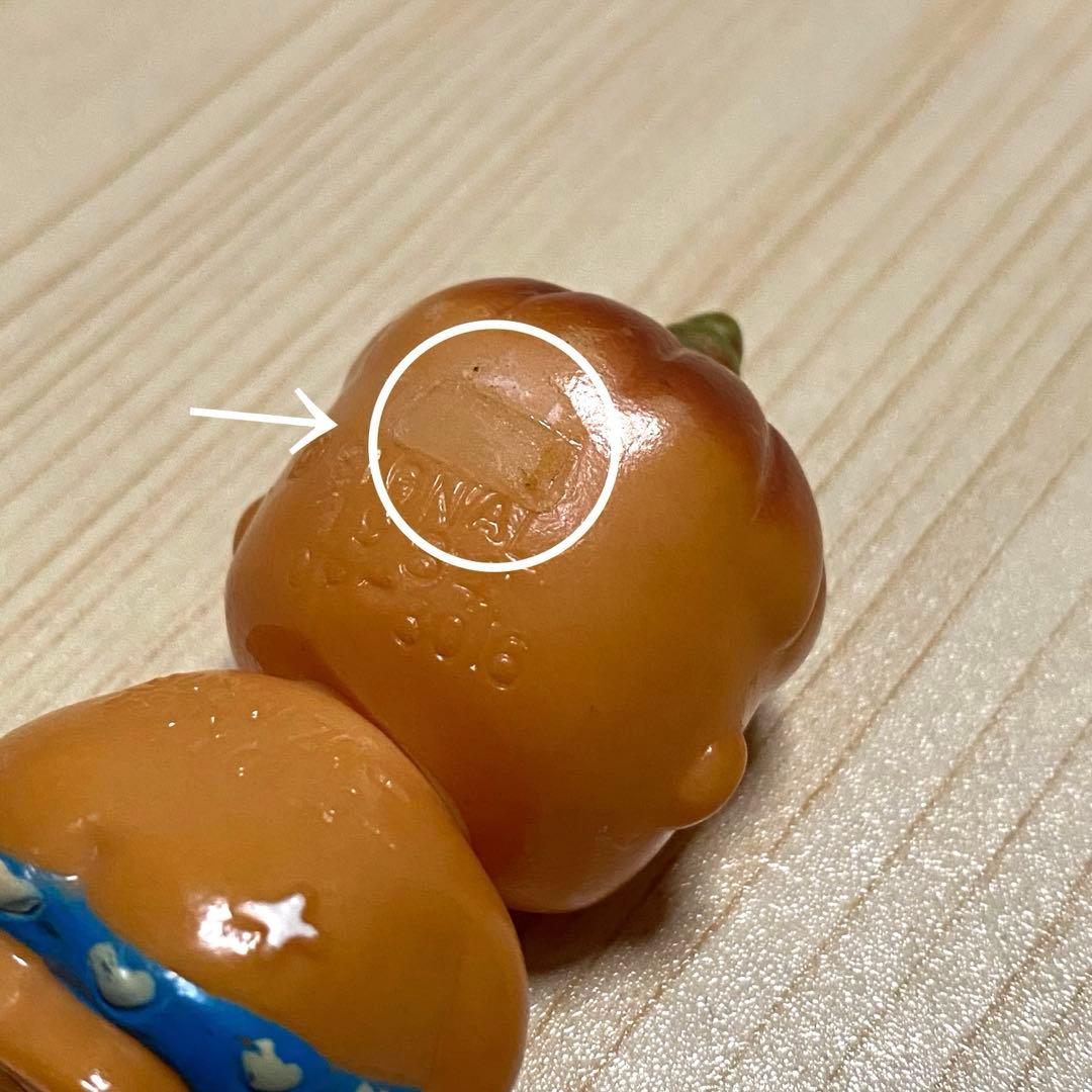 鬼のパンツ　ソフビ　青鬼　レトロ　小鬼　希少　1984 昭和レトロ