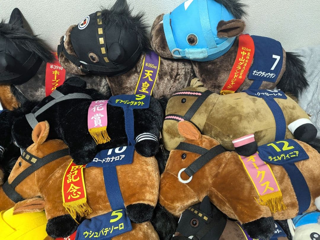 サラブレッドコレクション big ぬいぐるみ マスコット 競馬 ダービーまとめ