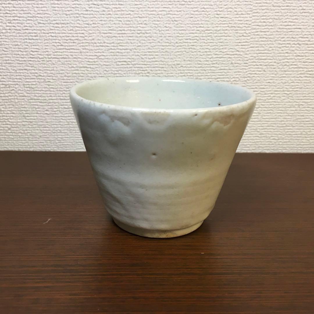 古伊万里　白磁　蕎麦猪口　初期　無傷　そば猪口