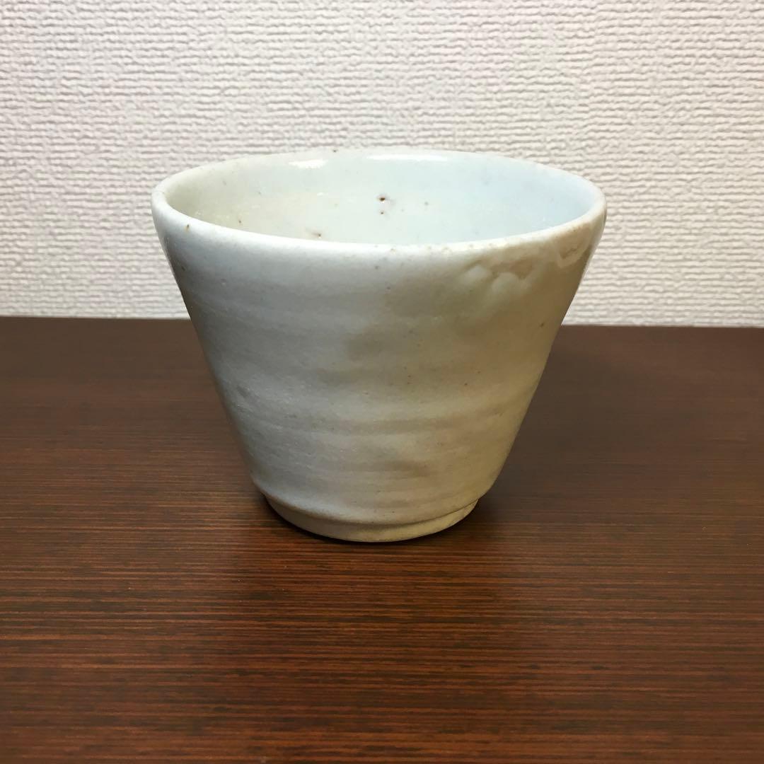 古伊万里　白磁　蕎麦猪口　初期　無傷　そば猪口
