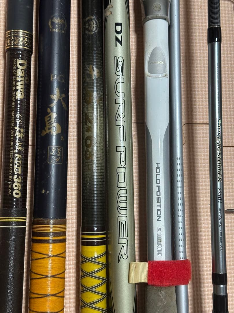 8-35---釣り竿18本まと売り