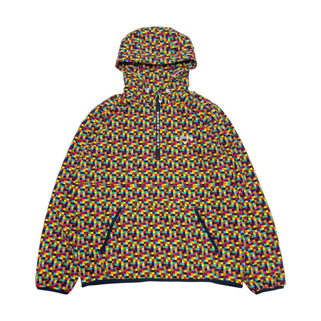 美品 Callaway キャロウェイ アノラックパーカー ハーフジップ ゴルフ