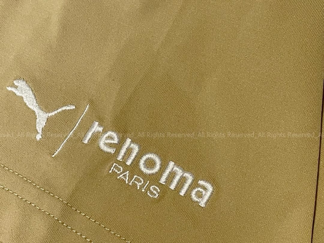 カ*ン様 renoma レノマ　PUMA プーマ　モックネックシャツ(L)