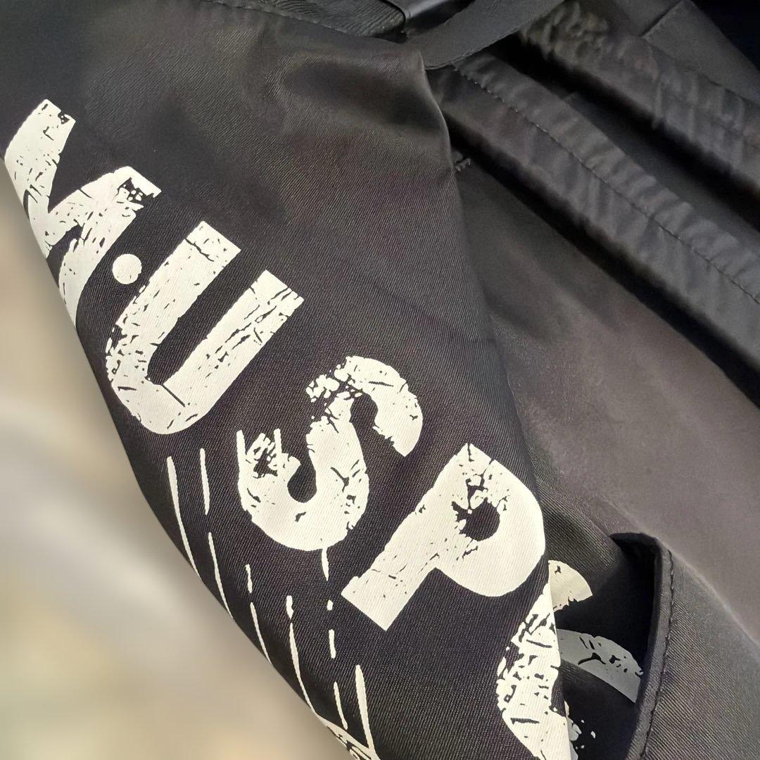 MU SPORTS　2WAY ボストンバッグ リュック 黒　美品　【34】