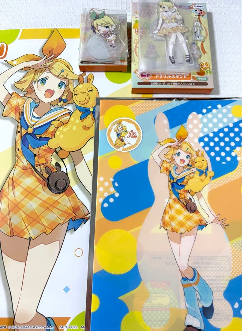 フリューくじ 初音ミク Citrus MIKU シトラス ぬいぐるみ アクスタ