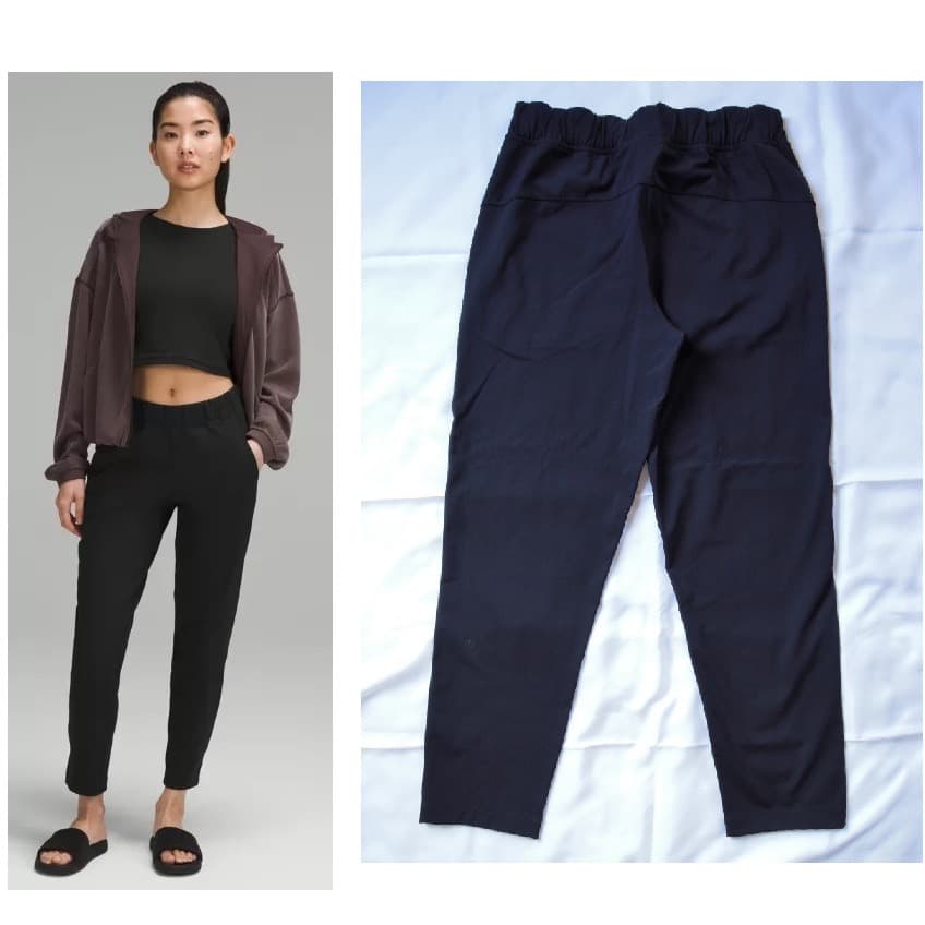 美品1万5千円 ルルレモン 定番 ミッドライズ パンツ M アジアフィット
