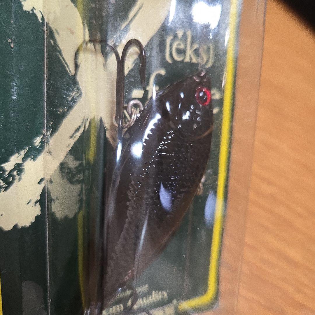 【激レア】メガバス　バイブレーション-Ｘ SN　ショップオリカラ BLACK赤目