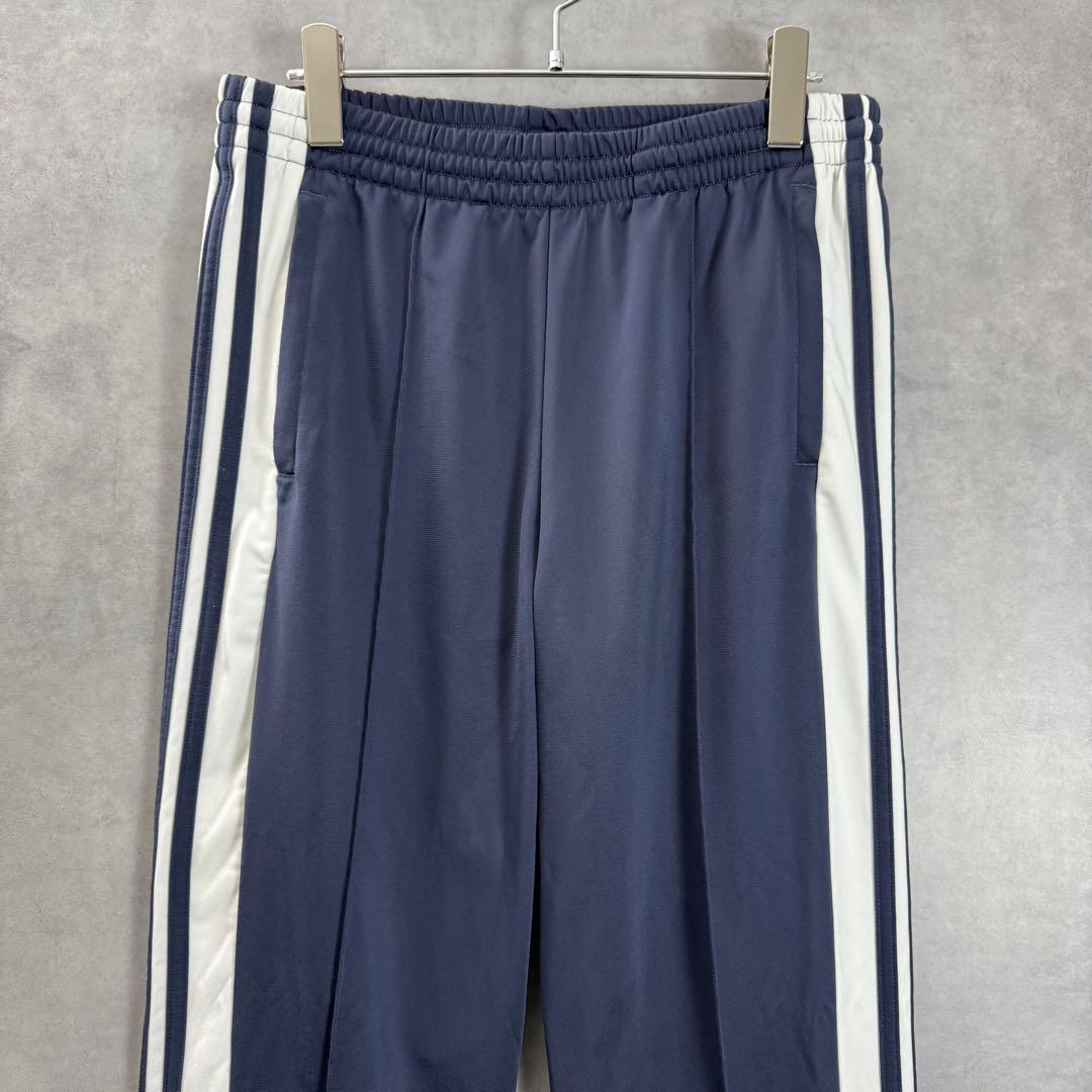 adidas アディダス アディブレイクトラックパンツ ネイビーグレー M