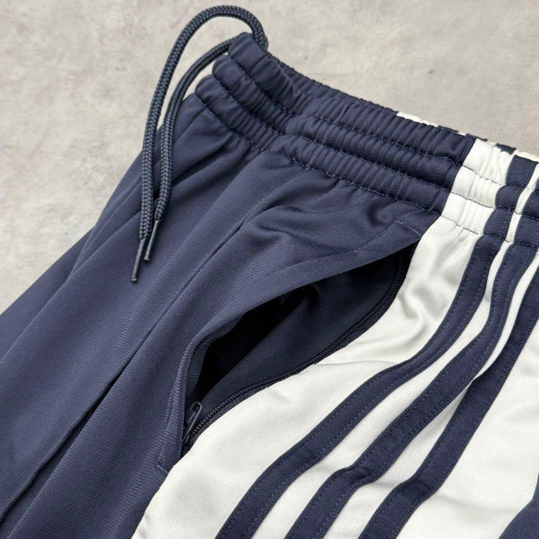 adidas アディダス アディブレイクトラックパンツ ネイビーグレー M