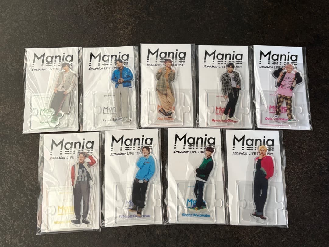  Man LIVE TOUR 2021 Mania アクスタ全員　タオル