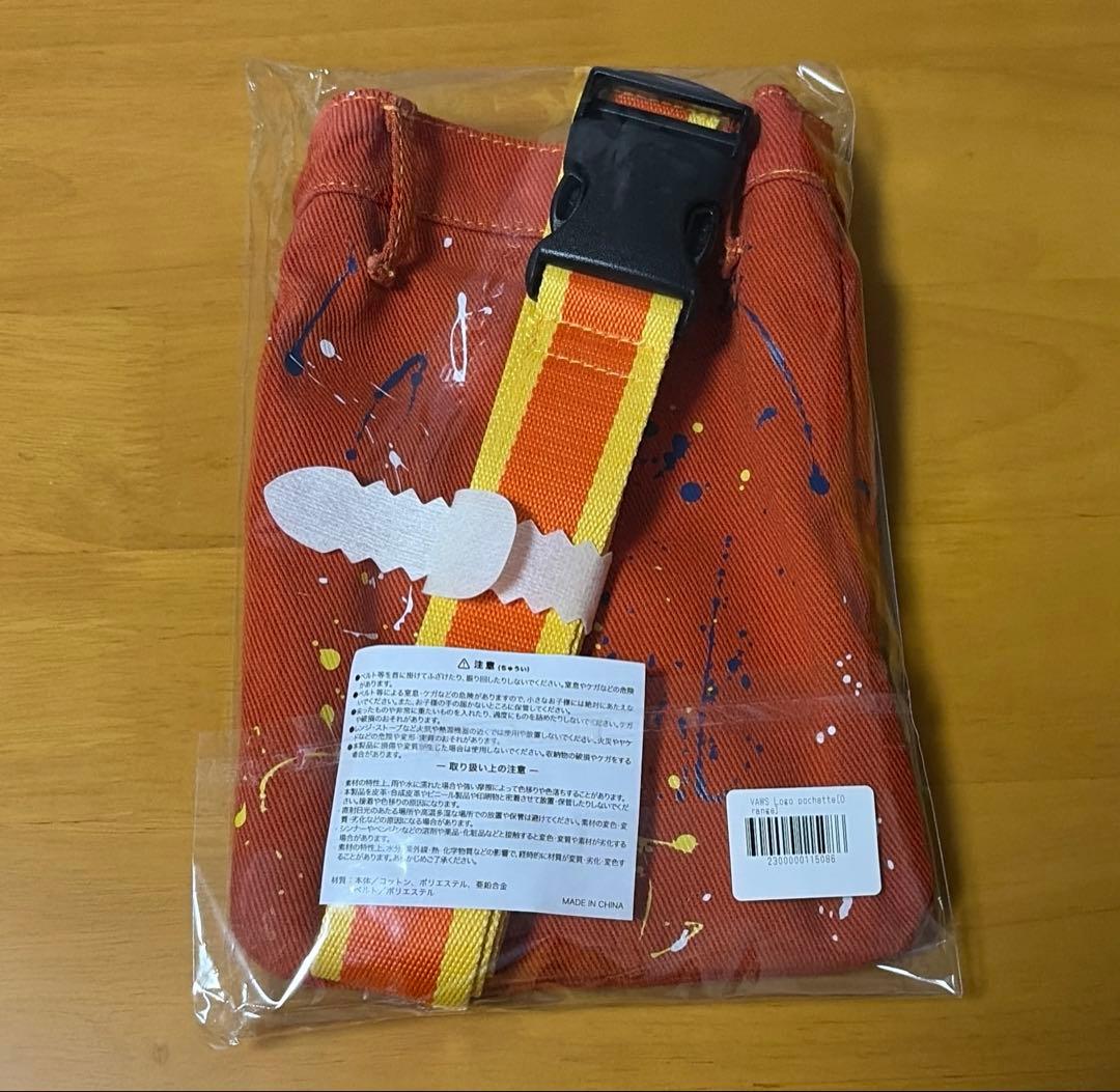 【開封済／未使用品】VAUNDY VAWS Logo pochette オレンジ