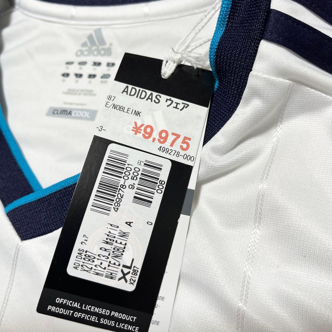 新品 adidas レアルマドリード 12/13 ホーム ユニフォーム M