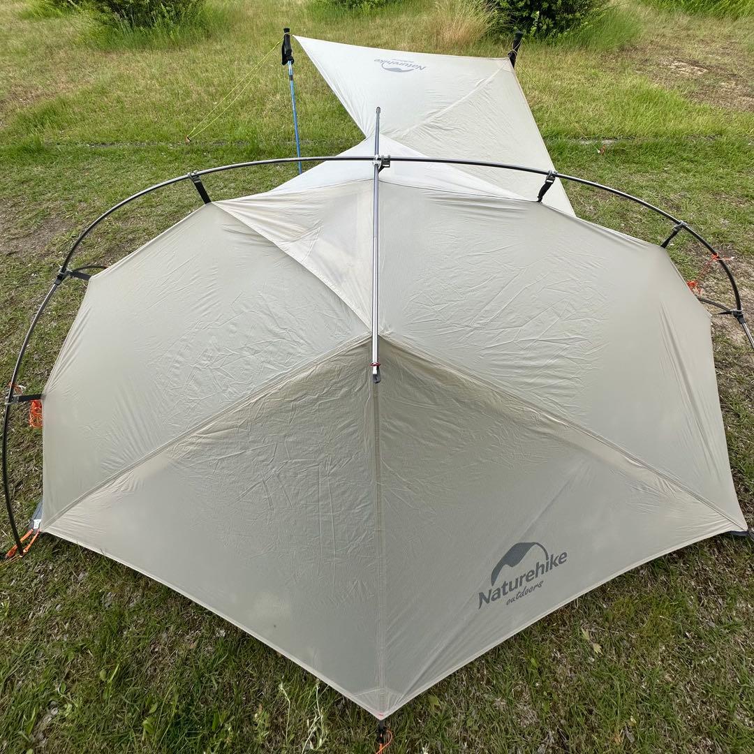 美品‼️ Naturehike VIK 1人用 テント　軽量・自立式・防水・タープ